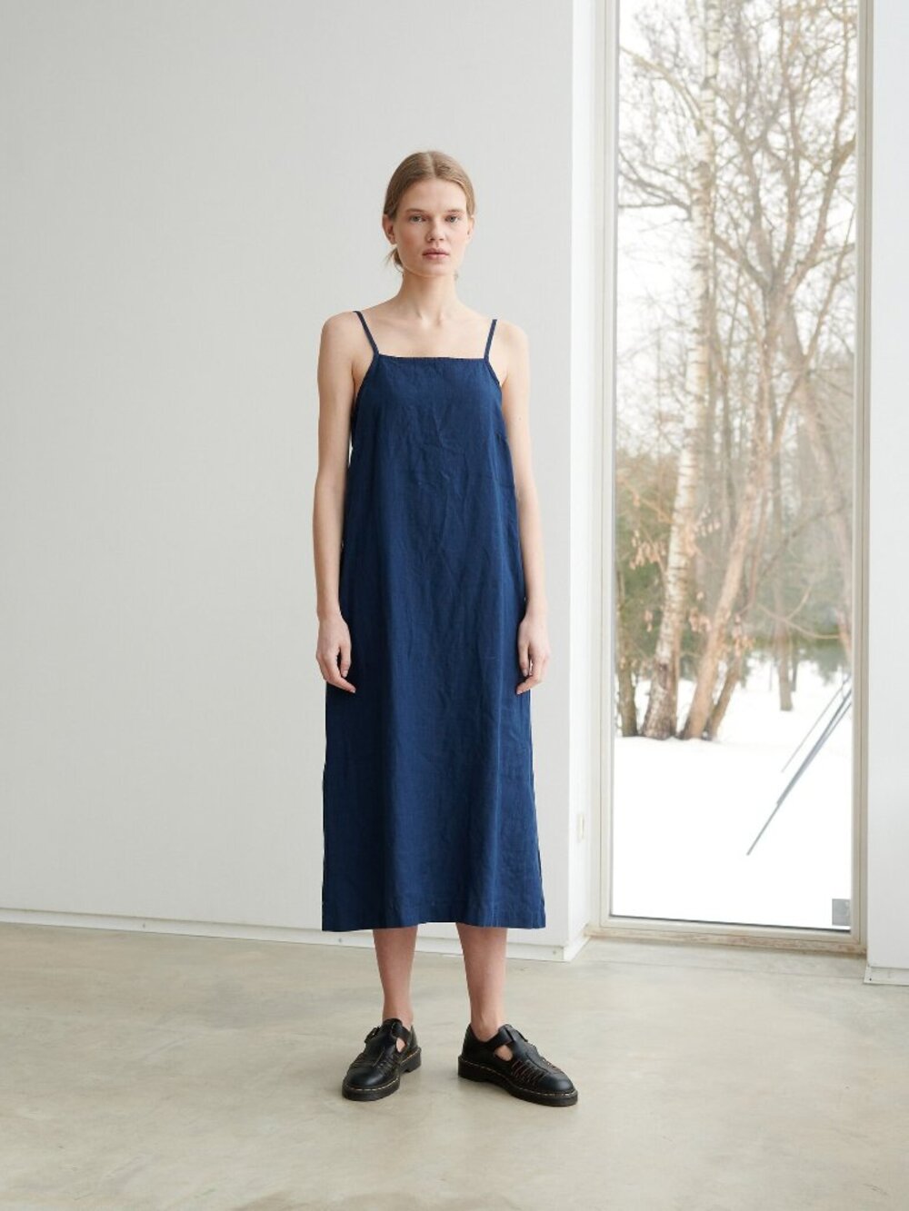 LINENFOX - Aurora Dress (XS - Camel)